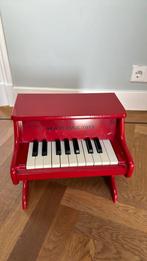 Leuke rode piano van New classic toys, Gebruikt, Piano, Ophalen