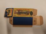 Lege doos Matchbox Y12 serie Thomas Flyabout oldtimer 3INCH, Ophalen of Verzenden, Zo goed als nieuw, Auto, Matchbox