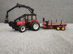 Britains valmet bosbouw, Hobby en Vrije tijd, Modelauto's | 1:32, Ophalen of Verzenden, Zo goed als nieuw, Tractor of Landbouw