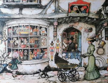 Jumbo puzzel - Anton Pieck - De speelgoedwinkel - 950 st. beschikbaar voor biedingen