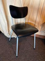 9x stapel stoelen met houten leuning, Huis en Inrichting, Stoelen, Ophalen, Gebruikt, Zwart, Vijf, Zes of meer stoelen
