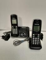 Dect telefoonset DUO - Draadloos - Panasonic, Ophalen of Verzenden, Zo goed als nieuw, 2 handsets