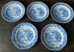 5 borden Chinees porselein antiek, Antiek en Kunst, Ophalen of Verzenden
