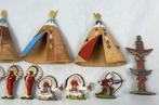 Britains Herald Indianen Cowboys Figuren Wild West vintage, Verzamelen, Poppetjes en Figuurtjes, Coolsingel 104, 3011 AG Rotterdam, Netherlands