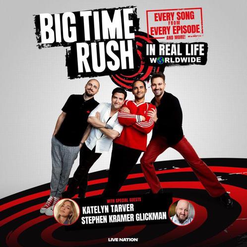 Big Time Rush Boyfriend vip ticket 8 december, Tickets en Kaartjes, Evenementen en Festivals, Eén persoon