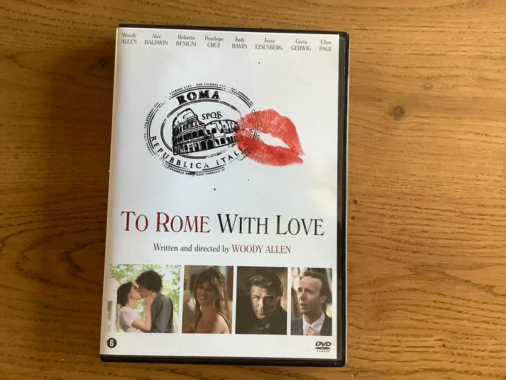 6). To Rome With Love - DVD, regie Woody Allen, Alec Baldwin, Cd's en Dvd's, Dvd's | Filmhuis, Zo goed als nieuw, Overige gebieden