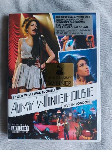Amy Winehouse - Live in London DVD beschikbaar voor biedingen