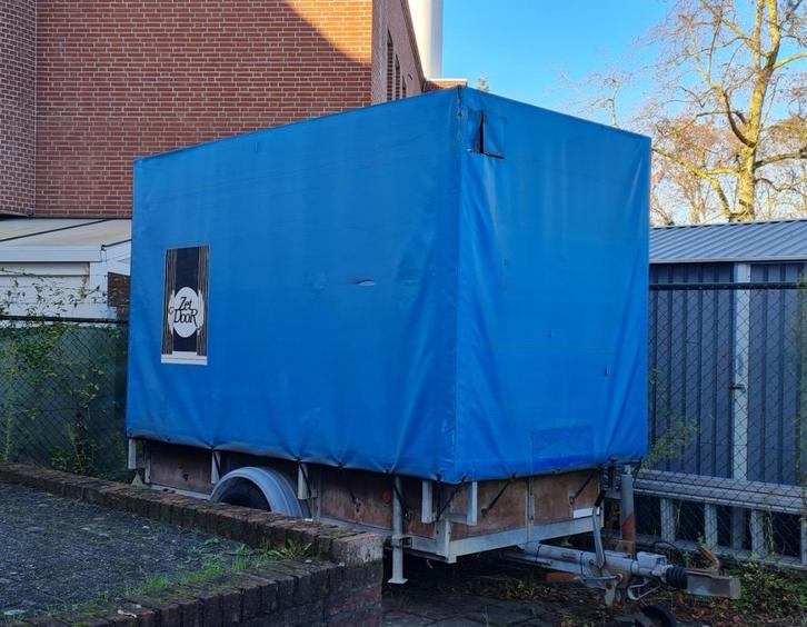 Aanhangwagen met huif, Auto diversen, Aanhangers en Bagagewagens, Gebruikt, Ophalen
