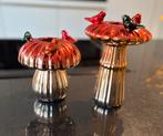 Bird Mushroom vaasjes., Huis en Inrichting, Woonaccessoires | Vazen, Ophalen of Verzenden, Zo goed als nieuw, Aardewerk of Porselein