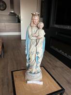 Porselein 40 cm Maria met kind  € 75, Antiek en Kunst, Antiek | Religie, Ophalen