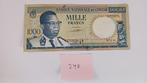 Banque National du Congo 1000 Francs 1961, Verzenden, Overige landen, Los biljet