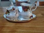 Old country roses. melk suiker setje, Antiek en Kunst, Antiek | Servies los, Ophalen of Verzenden