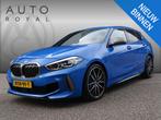 BMW 1-serie M135i xDrive High Executive PANORAMADAK|HEAD-UP, Auto's, 1998 cc, Gebruikt, Blauw, Leder