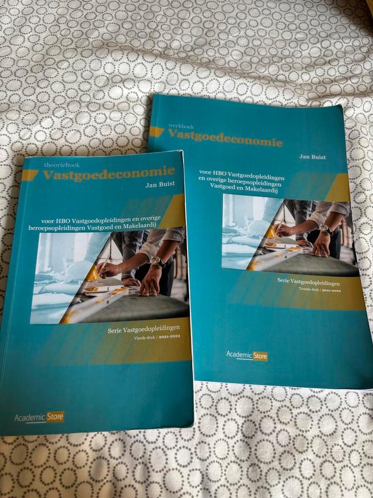 Vastgoedeconomie HBO Boeken - Jan Buist, Boeken, Studieboeken en Cursussen, Zo goed als nieuw, HBO, Ophalen of Verzenden