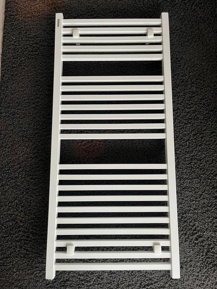 Haceka Handdoekradiator Wit 110x50, Doe-het-zelf en Verbouw, Verwarming en Radiatoren, Zo goed als nieuw, Radiator, 80 cm of meer