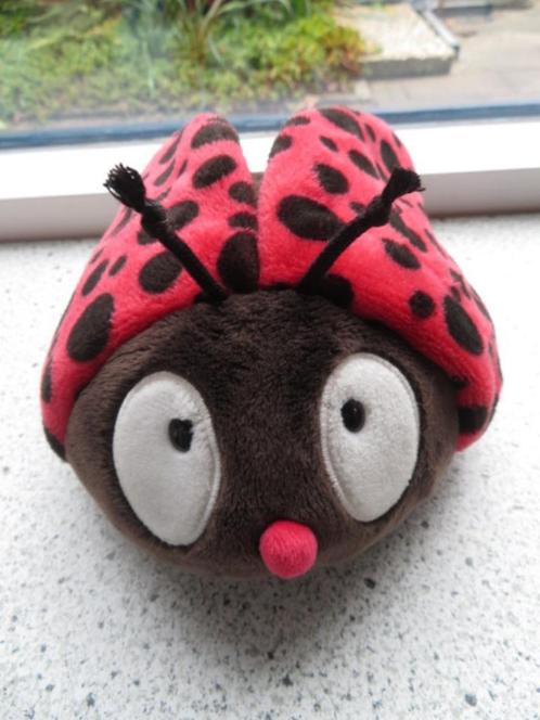 Lieveheersbeest lieve -heersbeestje merk NICI bruin velours, Kinderen en Baby's, Speelgoed | Knuffels en Pluche, Zo goed als nieuw