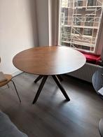 Houten Eettafel - Ronde Tafel diameter 120cm, Gebruikt, 50 tot 100 cm, 100 tot 150 cm, Ophalen of Verzenden