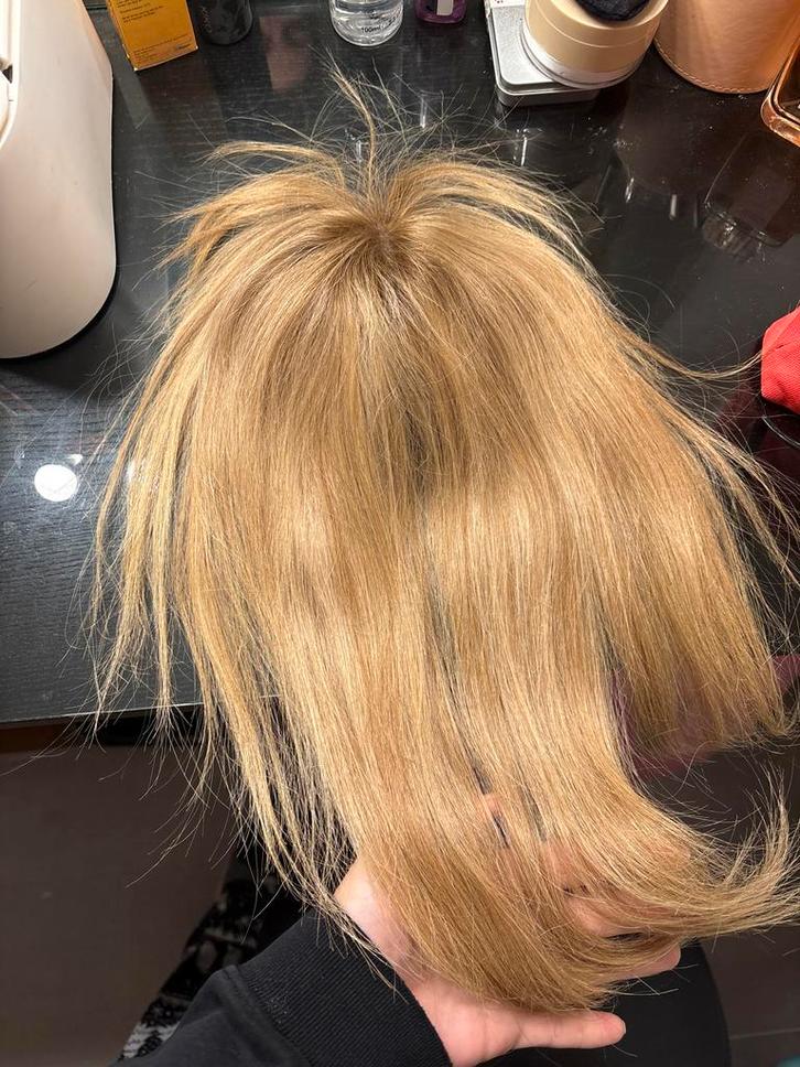 Jennifer Hoeve Haar Topper - Echt Haar, Sieraden, Tassen en Uiterlijk, Uiterlijk | Haarverzorging, Zo goed als nieuw, Pruik of Haarverlenging