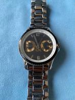 Dolce Gabbana Time Seiko uurwerk, Sieraden, Tassen en Uiterlijk, Horloges | Dames, Staal, Gebruikt, Staal, Polshorloge