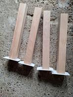 4x tafelpoot nieuw 42 cm

Kunnen kleine krasjes hebben door, Rond, Nieuw, Ophalen of Verzenden, X