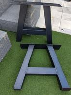 Metalen tafelpoten , stalen poten , tafel onderstel ijzer, Ophalen, Gebruikt, 50 tot 100 cm, 50 tot 100 cm