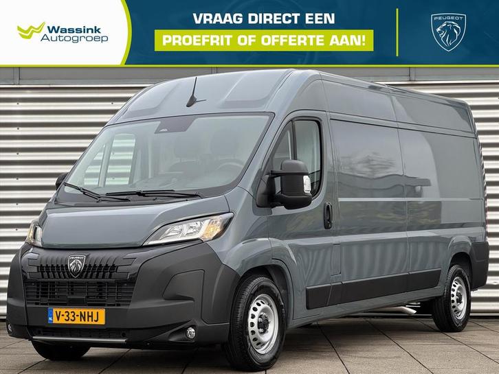 Peugeot Boxer GB 2.2 180PK BlueHDi L4H2 35 EAT8 8-Traps Auto, Auto's, Bestelauto's, Bedrijf, Te koop, Centrale vergrendeling, Elektrische buitenspiegels