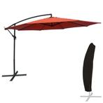 Parasol 350cm Nieuw in ongeopende doos, Ophalen, Zo goed als nieuw, Zweefparasol