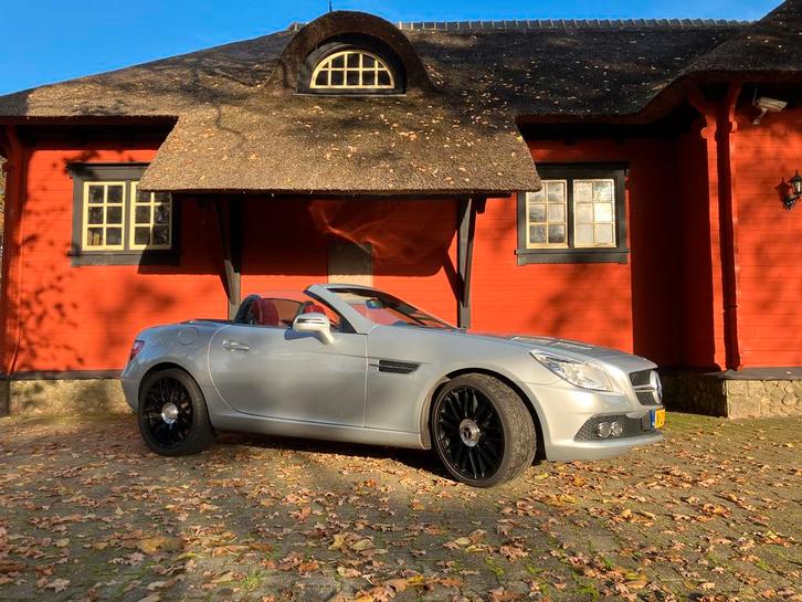 Mercedes-Benz SLK 1.8 Slk200 Kompr Roadster 2012 Grijs, Auto's, Mercedes-Benz, Particulier, SLK, ABS, Achteruitrijcamera, Airbags