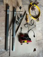 Elektrische Takel 250kg + Zwenkarmen & Speciekuip Tiller, Ophalen of Verzenden, Gebruikt, Elektrisch
