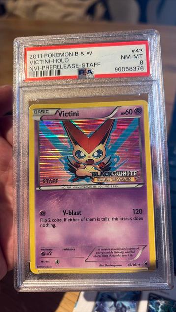 Victini STAFF beschikbaar voor biedingen