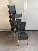37 stuks horeca terras stoelen aluminium Wicker Satteliet, Kunststof, Gebruikt, Ophalen