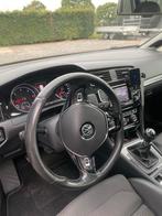 Volkswagen Golf 1.6 TDI 81KW/110PK Variant 2014 Zwart, Auto's, Voorwielaandrijving, 4 cilinders, Leder en Stof, Zwart