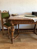 Complete eethoek met uitschuifbare tafel en 6 stoelen, Ophalen