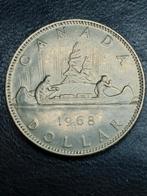 1 Dollar 1968 Canada, Postzegels en Munten, Ophalen of Verzenden, Noord-Amerika, Losse munt