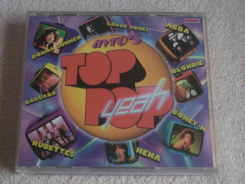 VARIOUS - AVRO's Top Pop Yeah 2CD (POP) ZGAN, Ophalen of Verzenden, Zo goed als nieuw