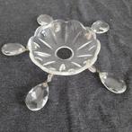 Bobeches bobeche schaaltjes onderdelen kroonluchter pegels, Ophalen of Verzenden, Gebruikt, Glas