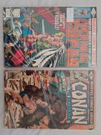 2 Conan Comics - King Conan & Conan the Barbarian, Gelezen, Amerika, Marvel, Ophalen of Verzenden