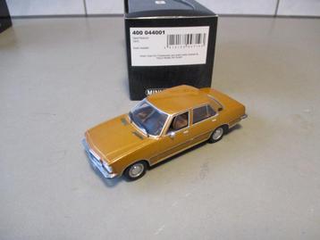  Minichamps Opel Rekord 1975 Gold Metalic Schaal 1:43 beschikbaar voor biedingen