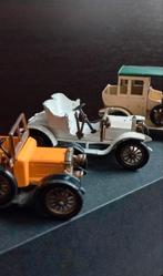 set van 3 vintage metalen auto's, Antiek en Kunst, Ophalen of Verzenden