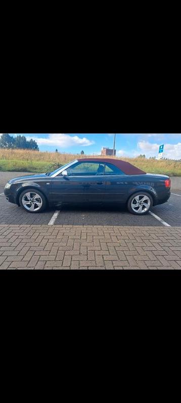 Audi A4 1.8 120KW Cabrio AUT 2004 Zwart beschikbaar voor biedingen