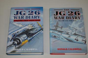 The JG26 War Diary deel 1 en 2 Donald Caldwell beschikbaar voor biedingen