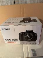 Canon EOS 600D spiegelreflexcamera zeer compleet, Audio, Tv en Foto, Fotocamera's Digitaal, Ophalen of Verzenden, Zo goed als nieuw