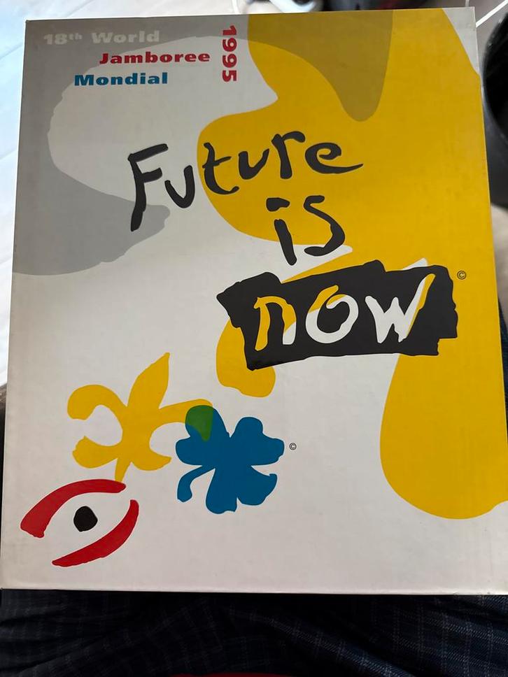 18e Wereld Jamboree Mondial 1995 - Future is Now, Verzamelen, Scouting, Zo goed als nieuw, Boek of Tijdschrift, Ophalen