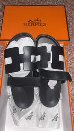 Hermes Chypre slippers - Maat 38 t/m 42 - Zwart, Kleding | Dames, Schoenen, Slippers, Zwart, Nieuw, Ophalen of Verzenden