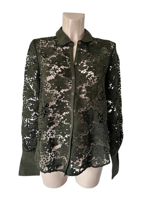 Essentiel Antwerp blouse M, Kleding | Dames, Blouses en Tunieken, Zo goed als nieuw, Maat 38/40 (M), Groen, Ophalen of Verzenden