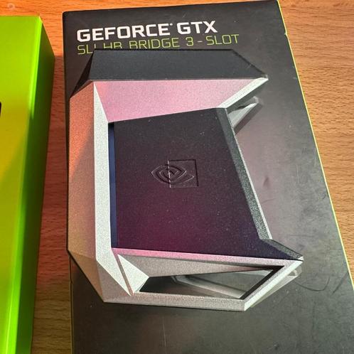 Geforce GTX SLI HB Bridge 3-Slot, Computers en Software, Videokaarten, Zo goed als nieuw, Nvidia, Overige typen, Overige soorten