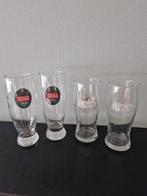Stella Artois glazen 4 stuks, Ophalen of Verzenden, Zo goed als nieuw, Glas of Glazen, Stella Artois