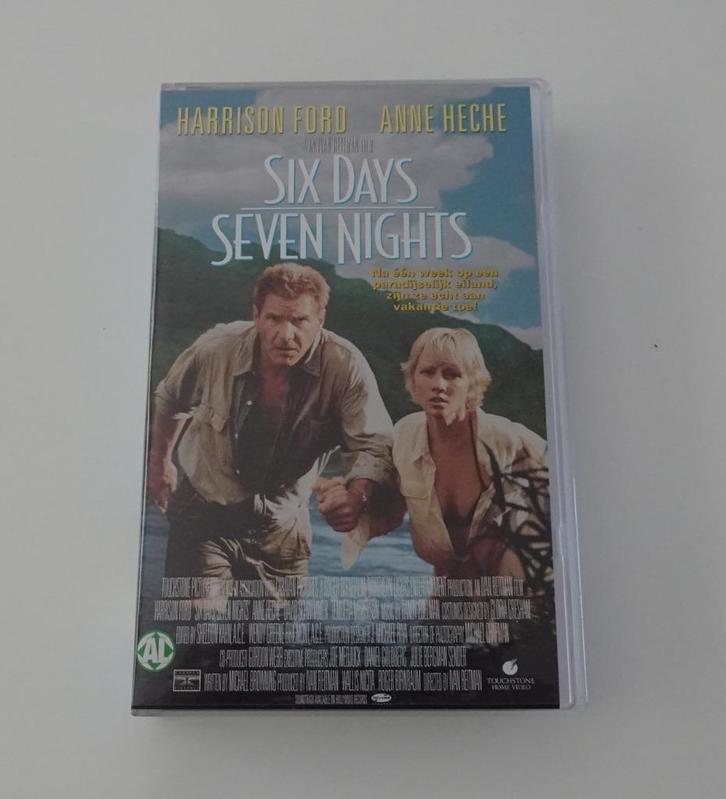 Six Days Seven Nights - Film op VHS uit 1998, Cd's en Dvd's, VHS | Film, Zo goed als nieuw, Alle leeftijden, Ophalen