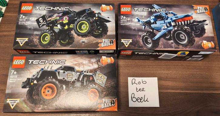 LEGO Technic Monster Jam Sets - Nieuw!, Kinderen en Baby's, Speelgoed | Duplo en Lego, Nieuw, Lego, Complete set, Ophalen of Verzenden