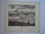 gravure stad Goes, Cronijk van Zeeland, Smallegange 1696, Antiek en Kunst, Kunst | Etsen en Gravures, Verzenden